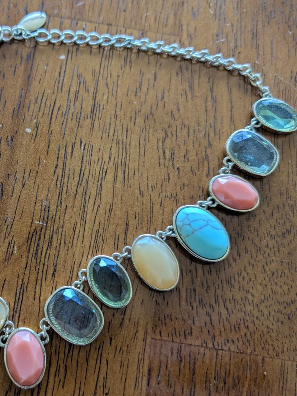 Ann Taylor Multi-Color Bead Necklace